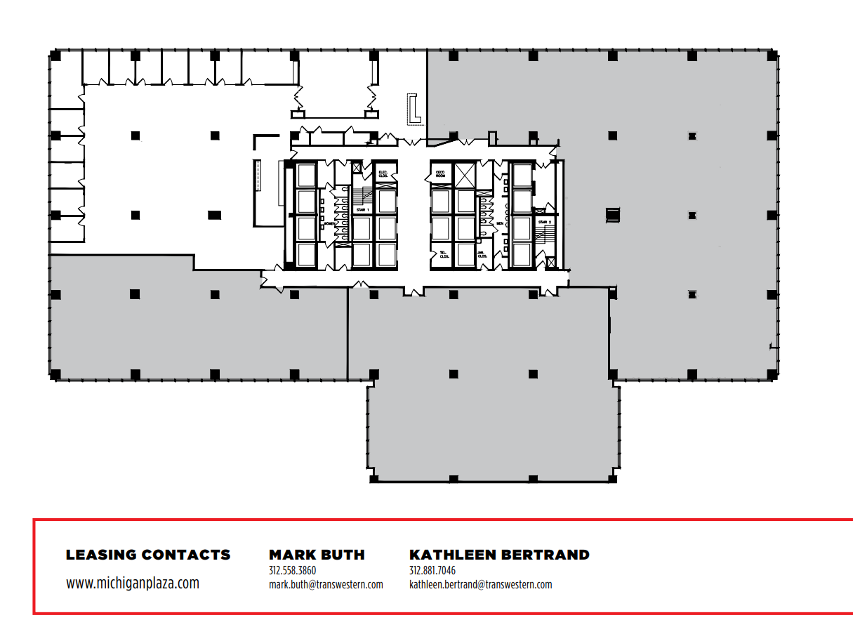 225 N Michigan Ave, Chicago, IL for lease Floor Plan- Image 1 of 1