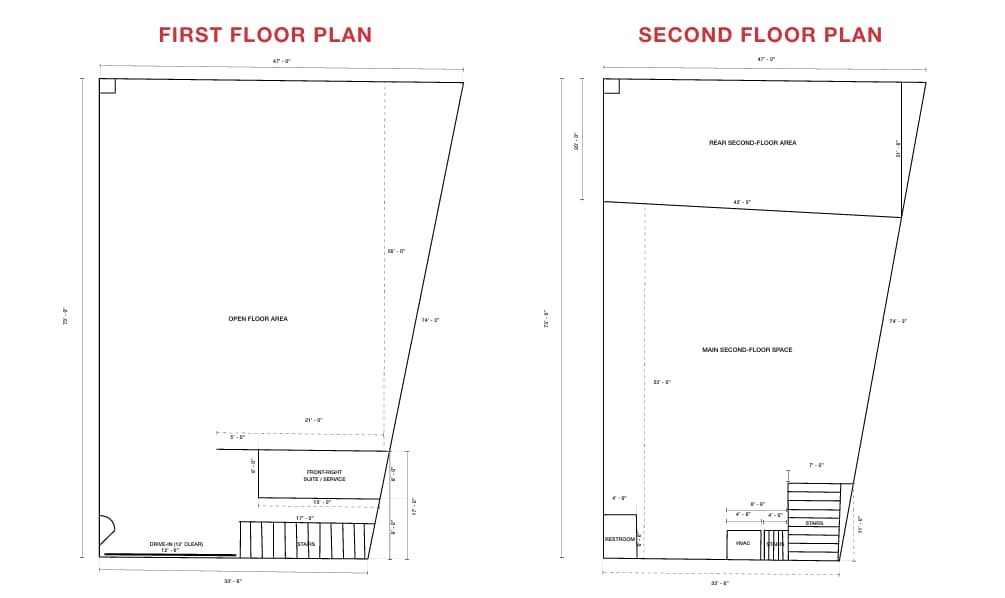 310B W Westfield Ave, Roselle Park, NJ à louer Plan d’étage- Image 1 de 7
