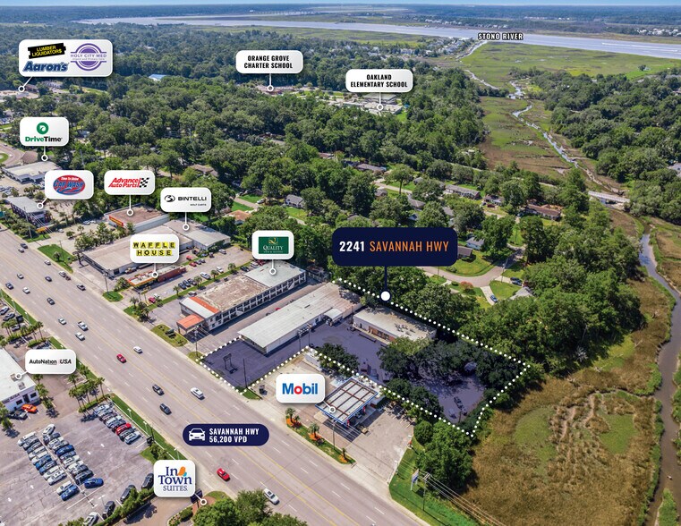 2241 Savannah Hwy, Charleston, SC à vendre - Photo du bâtiment - Image 2 de 15