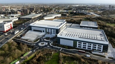 Jenkins Ln, Barking, LND - Aerial map view
