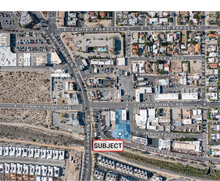 495 E Industrial Pl, Palm Springs, CA à vendre - Aérien - Image 2 de 41