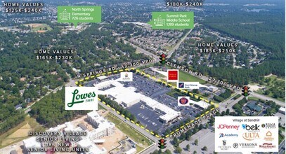 481 Town Center Pl, Columbia, SC - AERIAL  map view