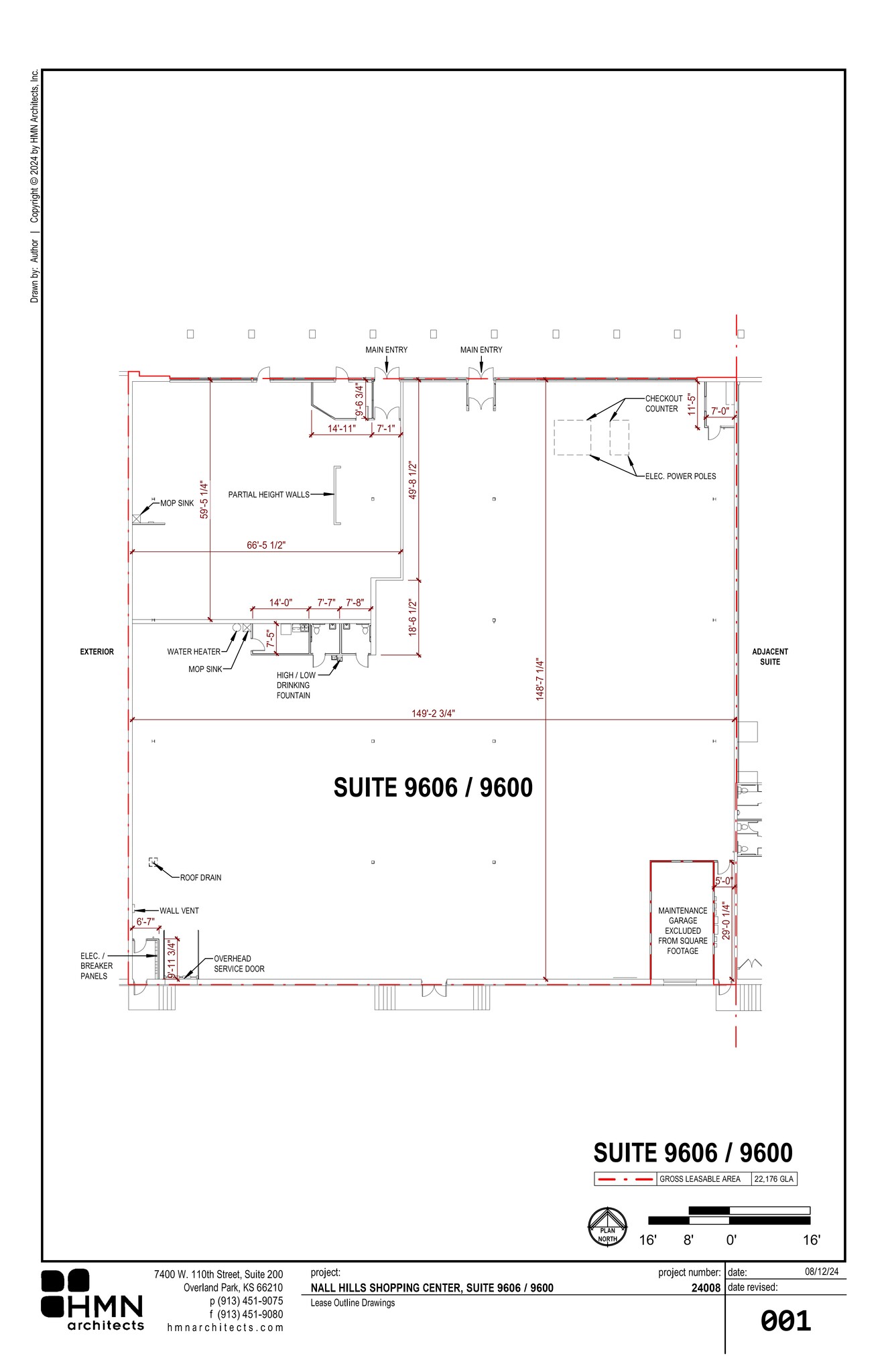 9502-9628 Nall Ave, Overland Park, KS à louer Plan de site- Image 1 de 2