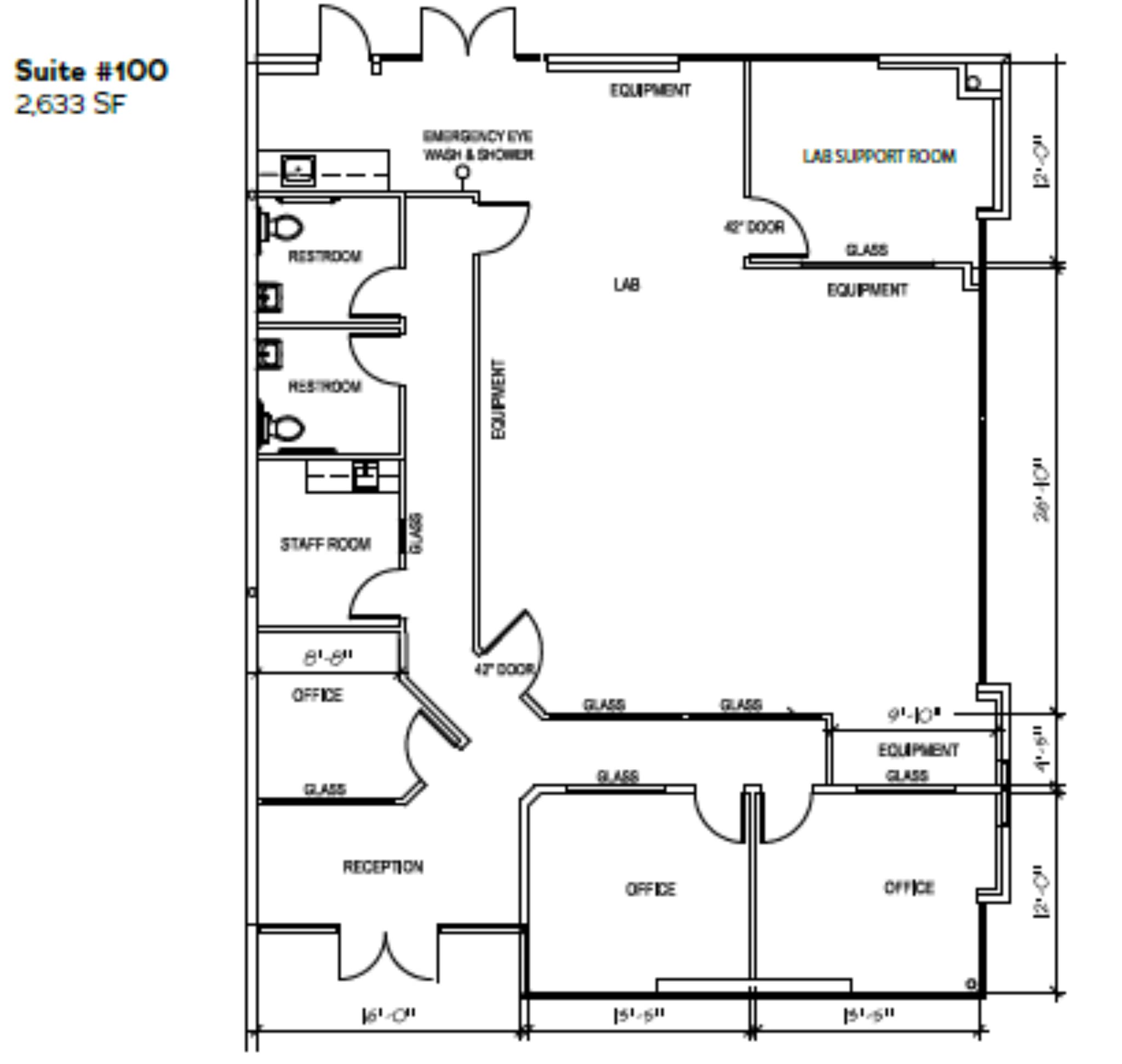 7090 Miratech Dr, San Diego, CA à louer Plan d’étage- Image 1 de 1