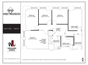 105 W Madison St, Chicago, IL for lease Floor Plan- Image 1 of 1