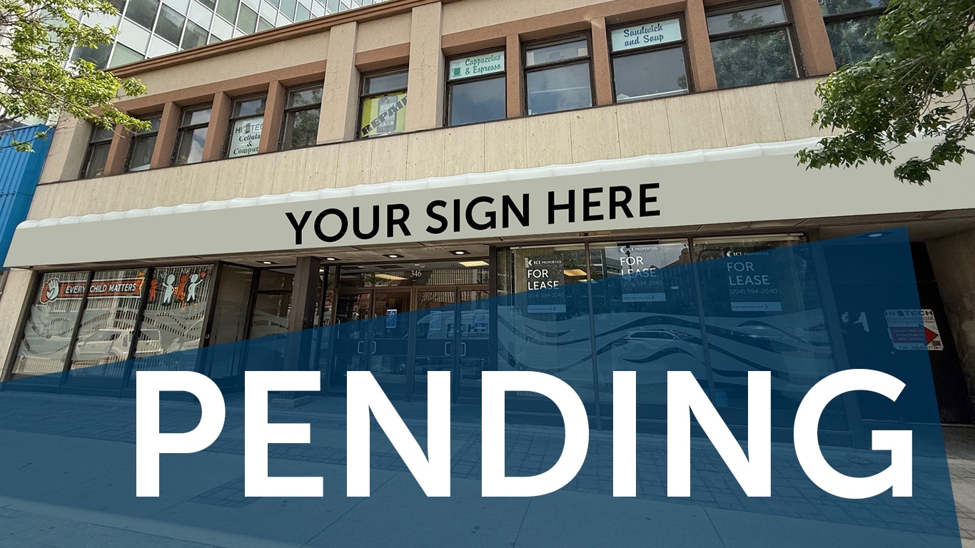 346 Portage Av, Winnipeg, MB for lease Building Photo- Image 1 of 16