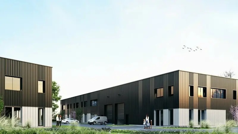 Industriel dans Lys-lez-Lannoy à louer - Photo du bâtiment - Image 2 de 2
