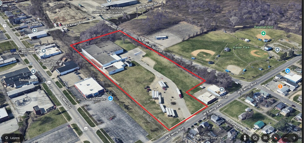 220 W Ewing Ave, South Bend, IN à vendre - Photo du bâtiment - Image 2 de 18