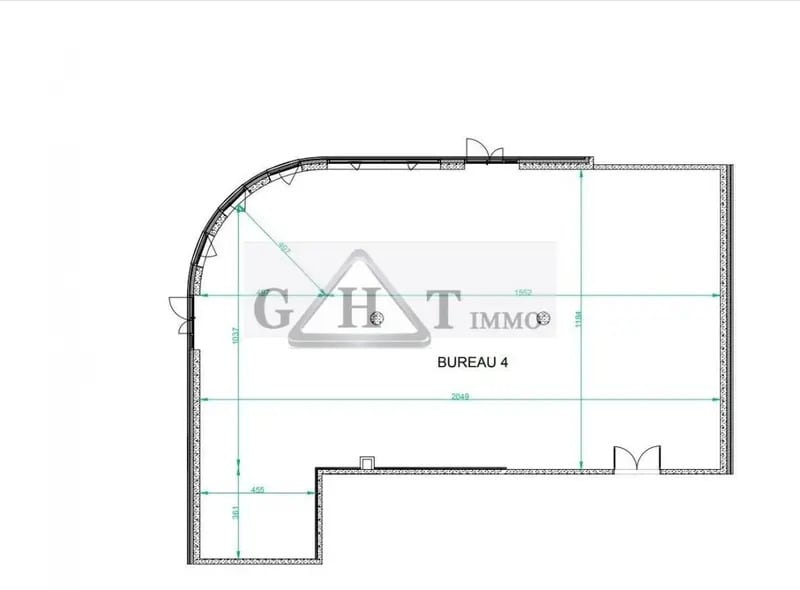 Office in Chessy for lease Floor Plan- Image 1 of 2