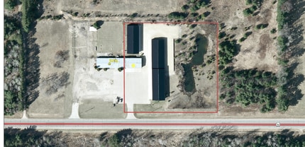 E6136 Wisconsin 54, New London, WI - Aerial map view