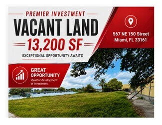 Plus de détails pour 567 NE 150th St, Miami, FL - Terrain à vendre