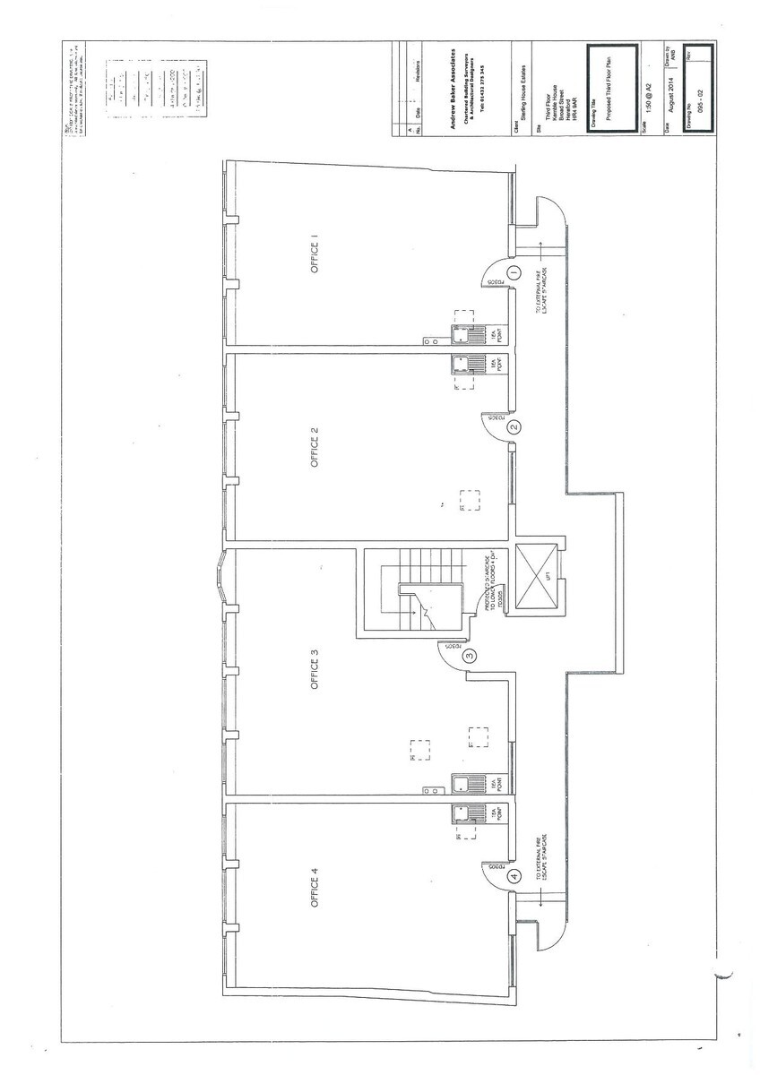 Broad St, Hereford for lease Floor Plan- Image 1 of 1