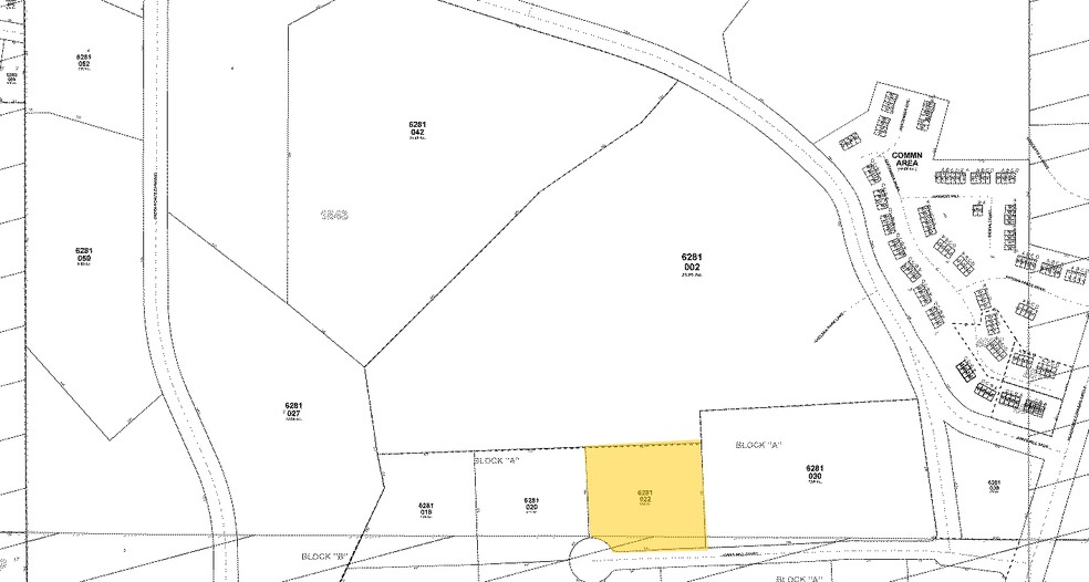 6733 Jones Mill Ct, Peachtree Corners, GA à louer - Plan cadastral - Image 3 de 9