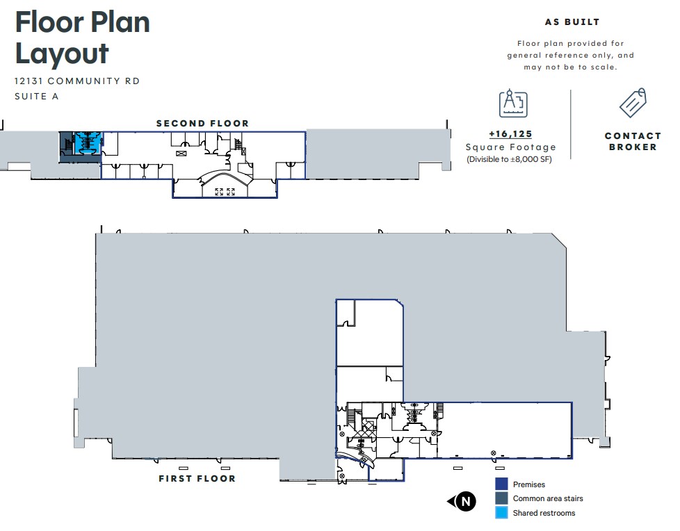12131 Community Rd, Poway, CA for lease Floor Plan- Image 1 of 1