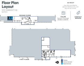 12131 Community Rd, Poway, CA for lease Floor Plan- Image 1 of 1