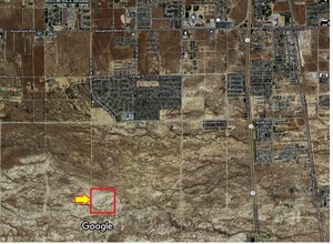 40th St W & Gaskell Rd, Rosamond, CA - aerial  map view