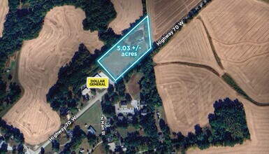 11999 Highway 70 W, Stanton, TN - Aerial map view