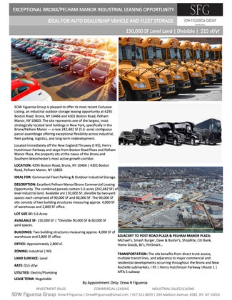 More details for 4301 Boston Rd, Pelham Manor, NY - Land for Lease