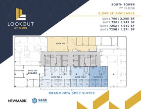 6400 Arlington Blvd, Falls Church, VA à louer Plan d’étage- Image 1 de 1