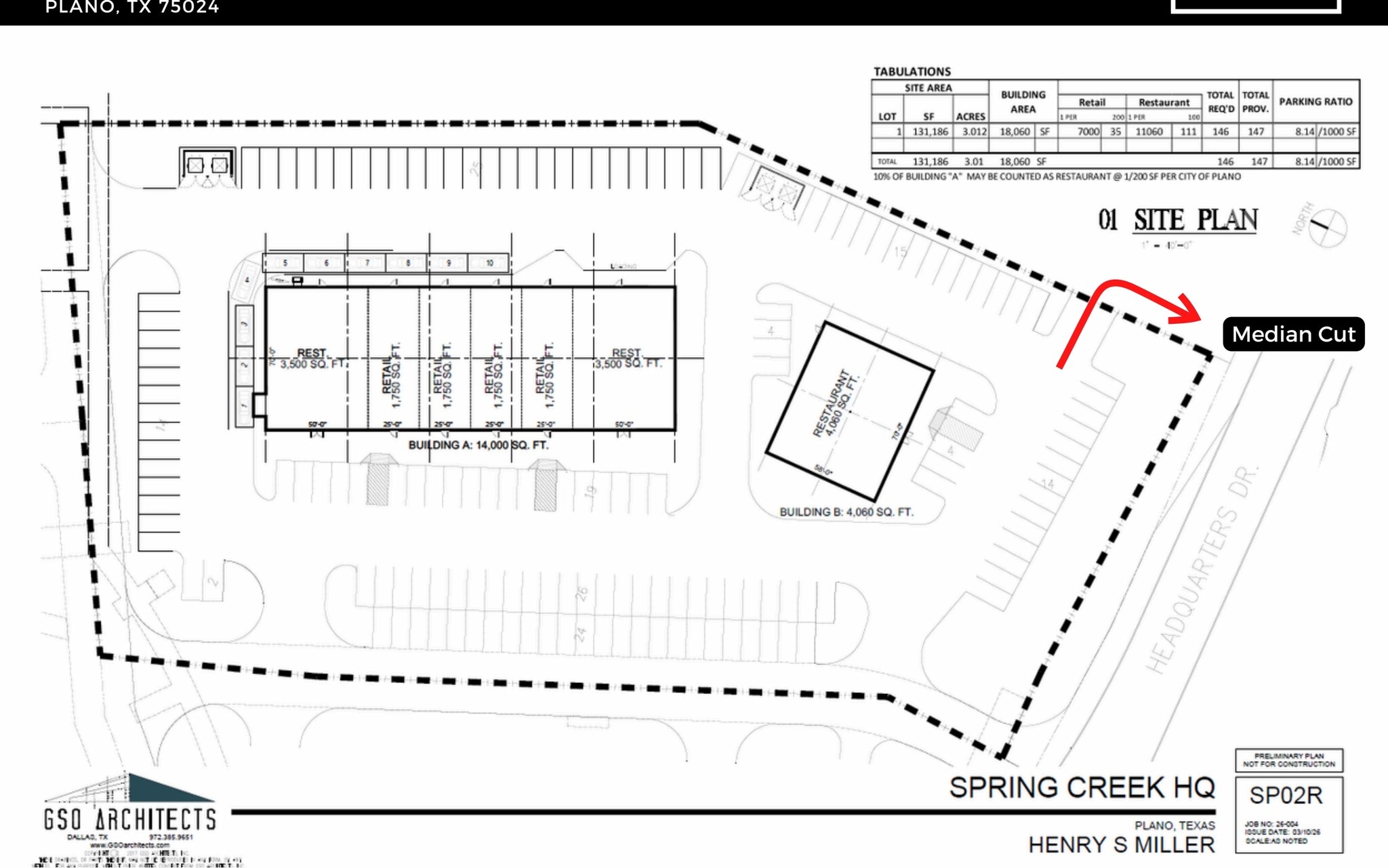 6691 Headquarters Dr, Plano, TX for lease Site Plan- Image 1 of 1