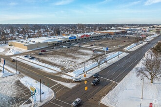 23001-23303 Michigan Ave, Dearborn, MI - Aérien Vue de la carte