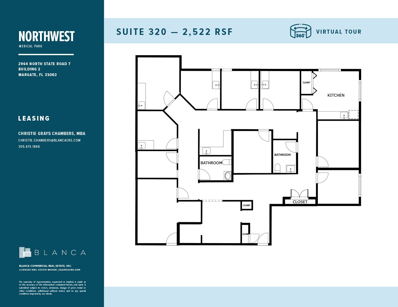 2964 N State Road 7, Margate, FL for lease Floor Plan- Image 1 of 1