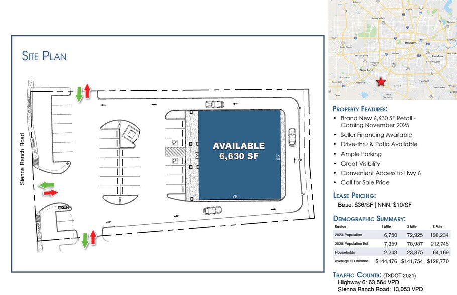 6133 Sienna Ranch Rd, Missouri City, TX à vendre - Photo du bâtiment - Image 3 de 3
