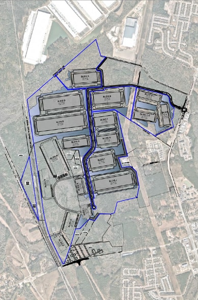 Port Wentworth Commerce Center, Port Wentworth, GA for lease - Site Plan - Image 3 of 4