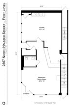2557 N Halsted St, Chicago, IL for lease Site Plan- Image 1 of 6