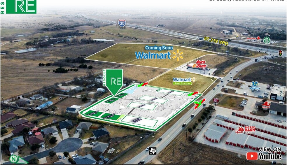 160 County Road 313, Jarrell, TX for sale - Building Photo - Image 1 of 11