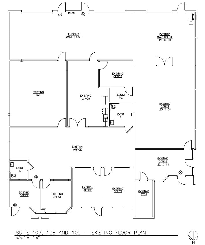 12625 Danielson Ct, Poway, CA for lease Floor Plan- Image 1 of 1