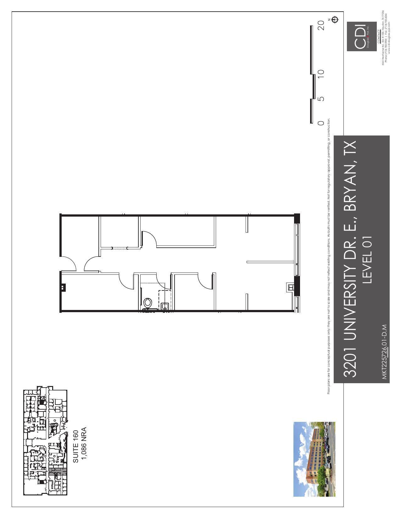 3201 University Dr E, Bryan, TX for lease Floor Plan- Image 1 of 1