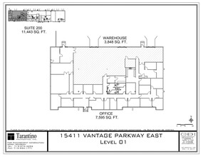 15402 Vantage Pky E, Houston, TX for lease Site Plan- Image 2 of 2