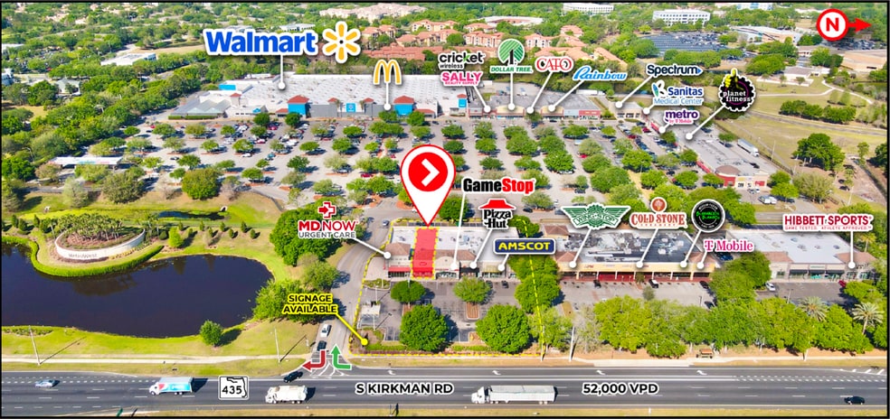 2422-2432 S Kirkman Rd, Orlando, FL for lease - Building Photo - Image 2 of 10