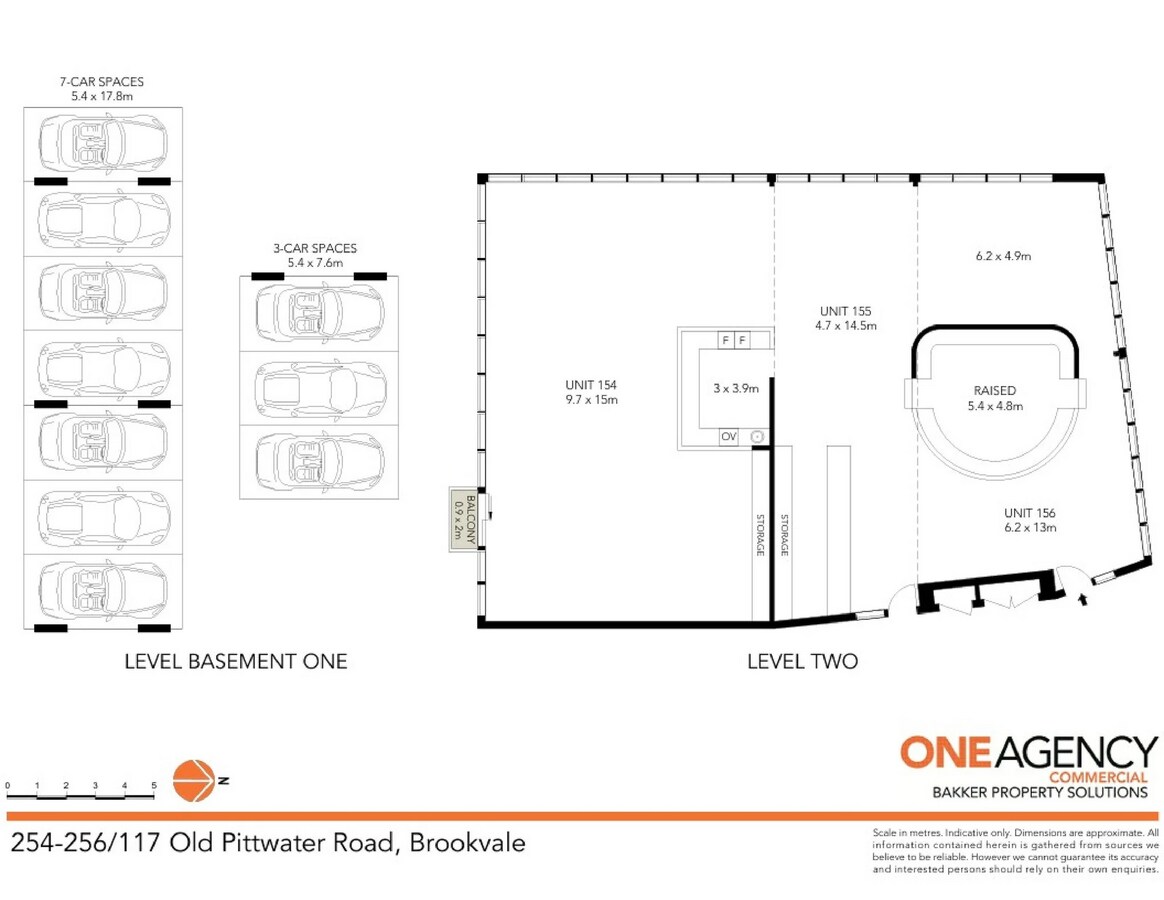 115-117 Old Pittwater Rd, Northern Beaches, NSW 2100 - Unit 254-256 - - Floor Plan - Image 1 of 3