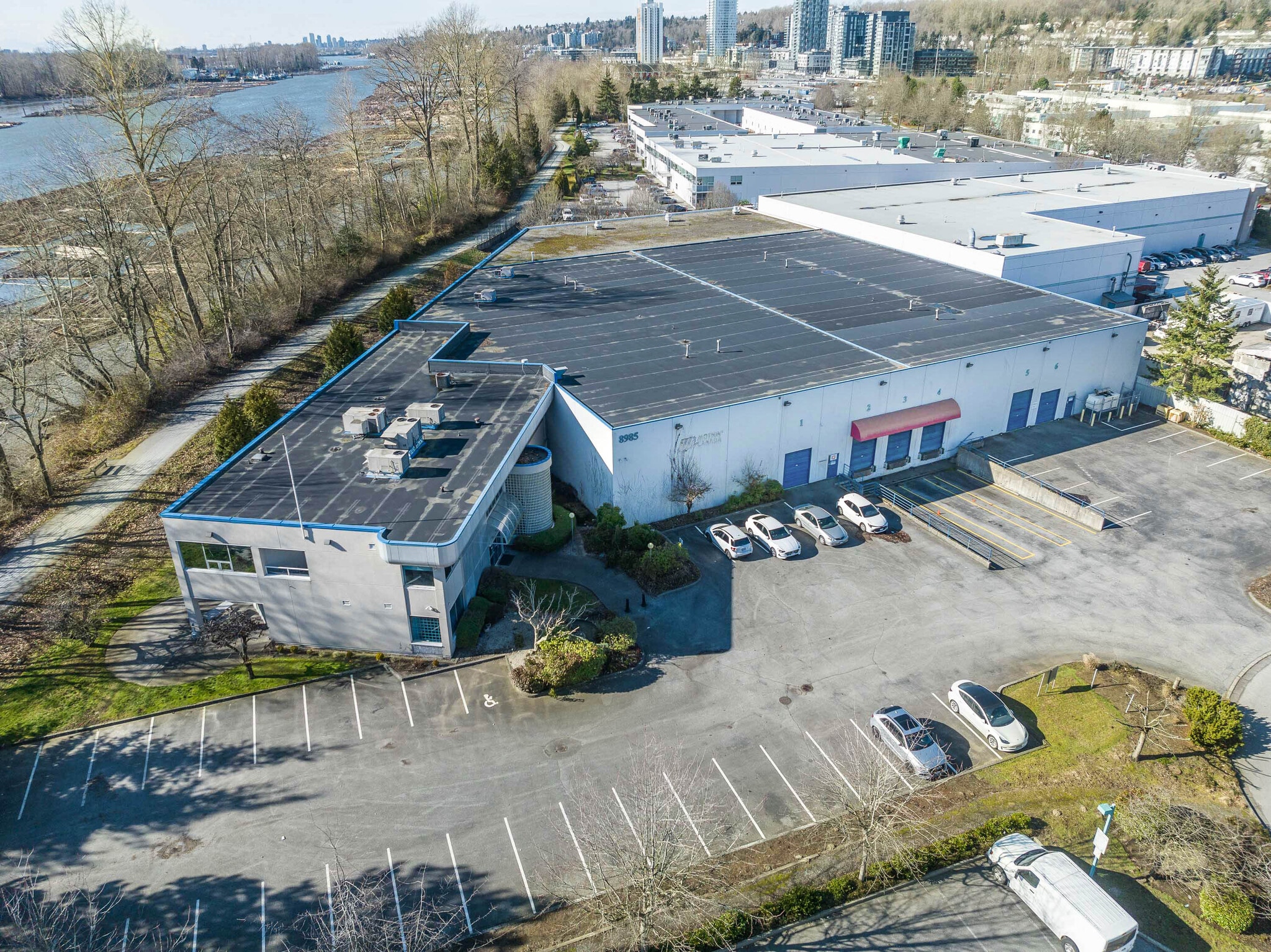 8985 Fraserwood Ct, Burnaby, BC for sale Aerial- Image 1 of 1