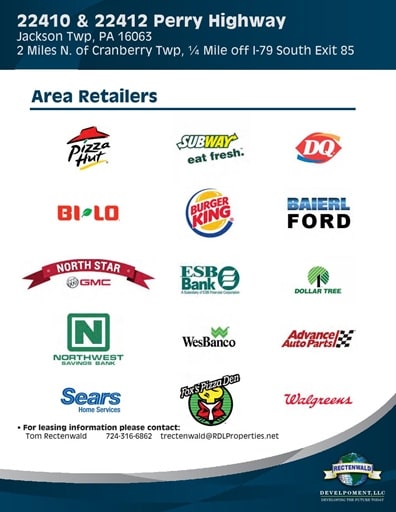 22412 Perry Hwy, Zelienople, PA for lease - Other - Image 3 of 3