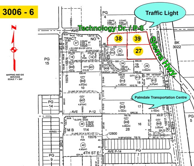 Plus de détails pour Sierra Hwy & P8, Palmdale, CA - Terrain à vendre