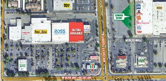 Plus de détails pour 1111-1125 W Olive Ave, Merced, CA - Vente au détail à louer