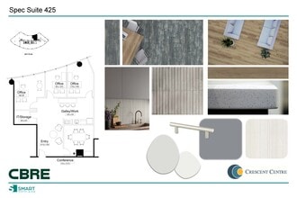 100 Crescent Centre Pky, Tucker, GA for lease Floor Plan- Image 1 of 2