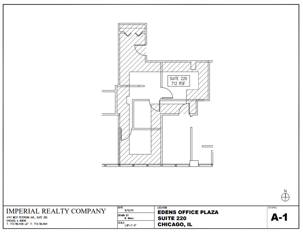 4801 W Peterson Ave, Chicago, IL à louer Plan d  tage- Image 1 de 5