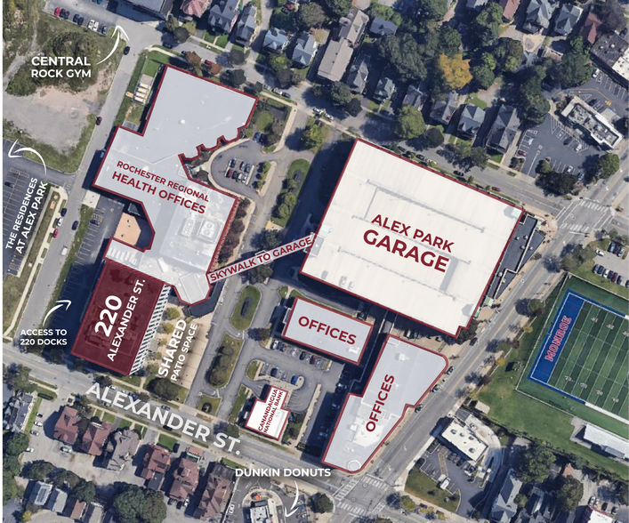222 Alexander St, Rochester, NY à louer - Photo du bâtiment - Image 2 de 5