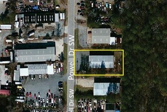 5827 Powell Dr, Mableton, GA - Aerial map view - Image1