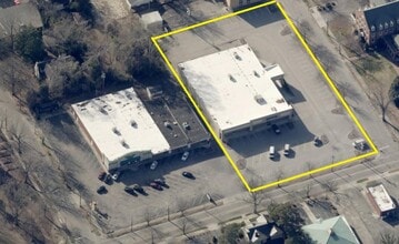 309 W Nash St, Wilson, NC - Aerial  map view