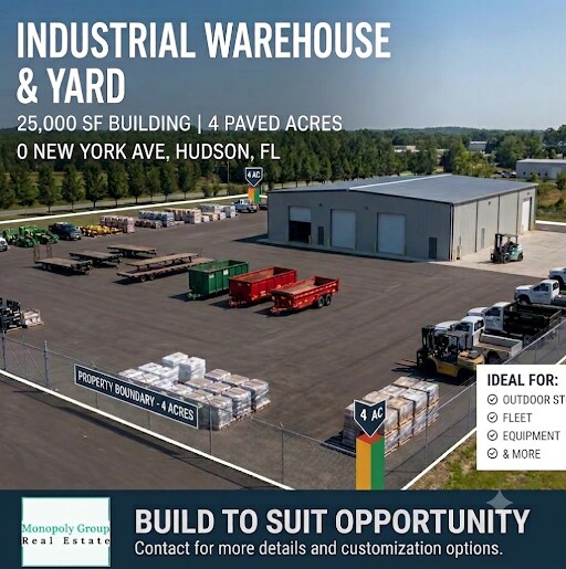 Plus de détails pour 0 New York Ave, Hudson, FL - Industriel à louer