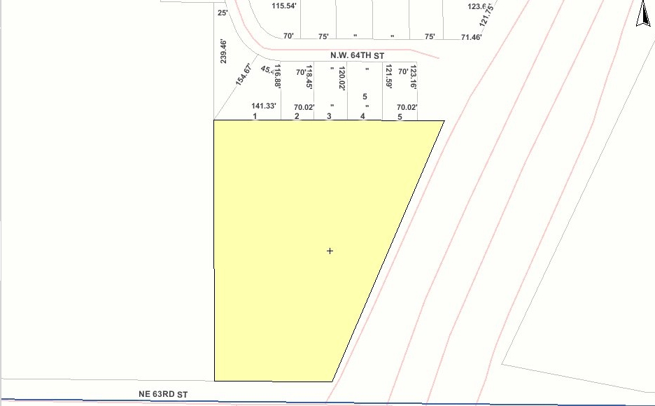 3501 NW 63rd St, Oklahoma City, OK à vendre Plan cadastral- Image 1 de 1