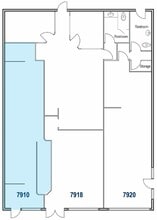 7918-7924 Ivanhoe Ave, La Jolla, CA à louer Plan d’étage- Image 1 de 1