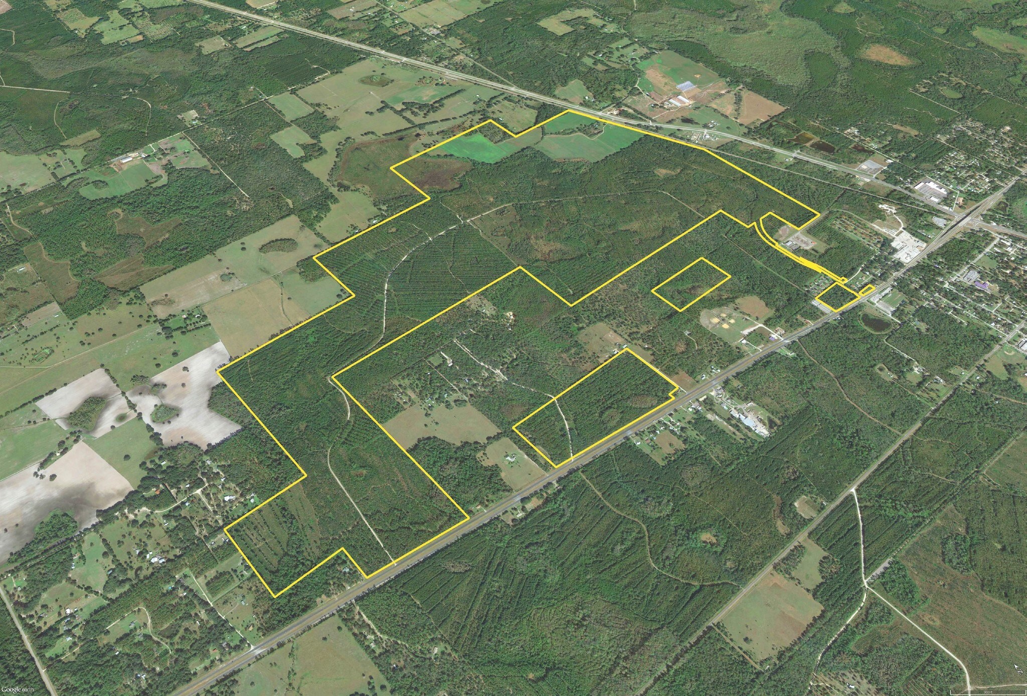 19601 SE Hawthorne Rd, Hawthorne, FL à vendre Aérien- Image 1 de 2