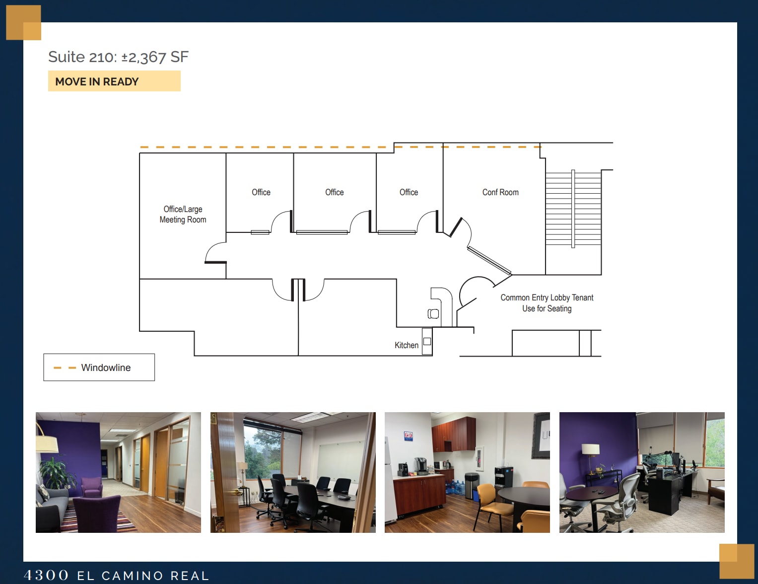 4300 El Camino Real, Los Altos, CA à louer Plan d’étage- Image 1 de 1