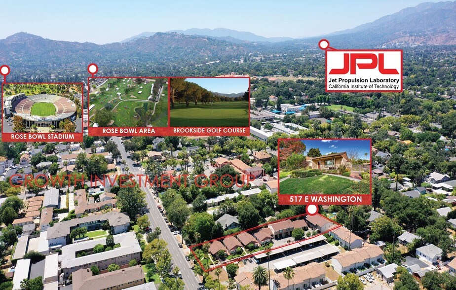 517 E Washington Blvd, Pasadena, CA à vendre - Photo du bâtiment - Image 2 de 41